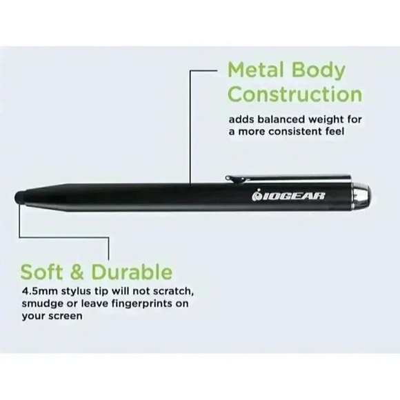 New IO Gear Accu-Tip Stylus For Tablets Touch Screens And Smart Phones N… - Picture 7 of 12